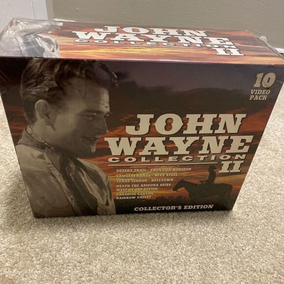 John Wayne - Collection 2 [VHS] New In Plastic - Picture 1 of 4